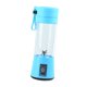 thumbnail image 2 of Batidora Portátil Batidos Exprimidor Eléctrico USB De 400 Ml Para Viajes Deportivos Al Aire Libre Azul, 2 of 3
