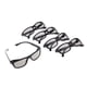 thumbnail image 1 of 5x Gafas 3D Pasivas para Panasonic, Toshiba, y otros TVs 3D Pasivos Negras (Gafas 3D), 1 of 3
