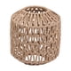 thumbnail image 5 of Pantalla Colgante de Ratán de Cuerda de Estilo Retro, Decoración de La Casa Del Restaurante Del Hotel, Accesorio de Iluminación de Diseño Elegante, Re , 20,5x19x8,5 CM 205x19x85 CM, 5 of 5