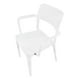 thumbnail image 5 of Silla Plástica Con Apoya Brazos Minimal Blanco Dvp, 5 of 5