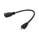 thumbnail image 1 of Cable adaptador de extensión conversor de micro HDMI macho a HDMI hembra, 1080P, 1 of 8