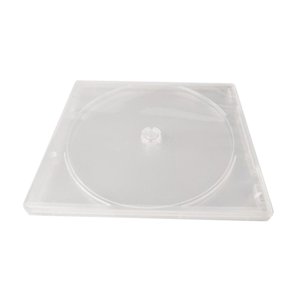 Magideal - 10 X Estuches Transparentes Para Cd Estuches Para Dvd Portátiles Resistentes A Los Arañazos Estuche Estándar Para Cd Individual Resistente Al Agua Par