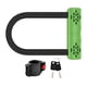 thumbnail image 2 of Candado Antirrobo Portátil Para Bicicleta En Forma De U Para Adultos, Bicicleta, Motocicleta, Bicicleta De Montaña, Color Verde, 2 of 3