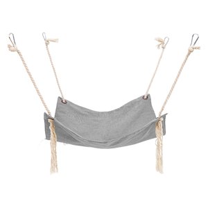 Ioensy - Hamaca Para Gatos Colchoneta Para Dormir Suministros Colgando Sunshine Asiento Cesta Columpio Cama Gris