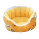 thumbnail image 1 of Cama Para Gatos Otoño Invierno Para Gatos O Perros Pequeños Felpa Para Cachorro Perro Gatito Amarillo Grande, 1 of 5
