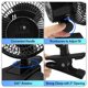thumbnail image 5 of Pinza personal para escritorio Fan Comfort Zone CZ6XMBK, 15 cm, 2 velocidades, 5 of 9
