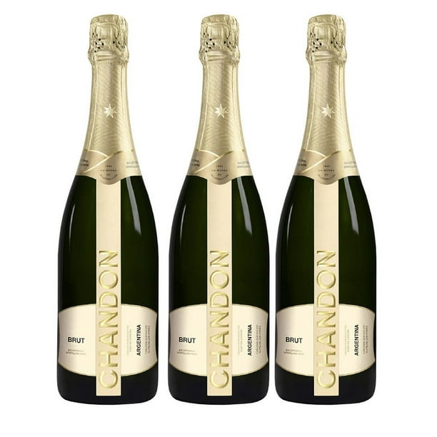 3 Espumantes Brut, 750 ml, 12%