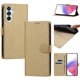 thumbnail image 3 of Cartera Funda para Samsung Galaxy M15 Carga Inalámbrica, Dorado, 3 of 6