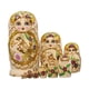 thumbnail image 3 of Mu?eca Rusa Anidada Figuras Tradicionales Apilables Para El Hogar Halloween Adultos 10 Capas Amarillo, 3 of 5