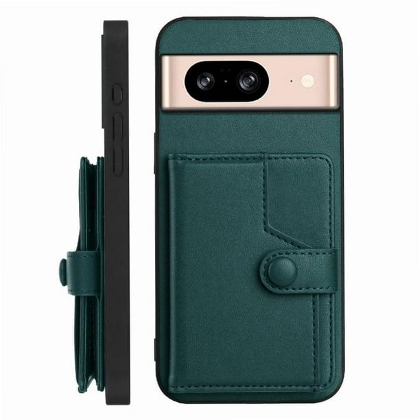 FOXDOCK Funda para Google PIXEL 8 con Bloqueo RFID - Diseño Elegante con Cierre de Botón
