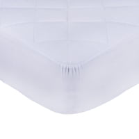 Cubrecolchón Ajustable Mashini 1 Plaza Blanco