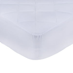 Cubrecolchón Ajustable Mashini 1 Plaza Blanco