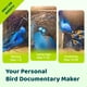thumbnail image 2 of Casita para pájaros Birdfy con cámara inteligente 1080p, visión nocturna y panel solar, 2 of 9