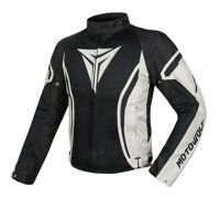 Chaqueta Para Motociclismo Oxford 600D Motowolf 0505 - Blanca Talla 4Xl (2Xl-Us)