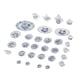thumbnail image 3 of 27Pcs 1:12 Escala Dollhouse Miniatura Taza Plato Olla Vajilla Set Juguetes Azul, 3 of 5