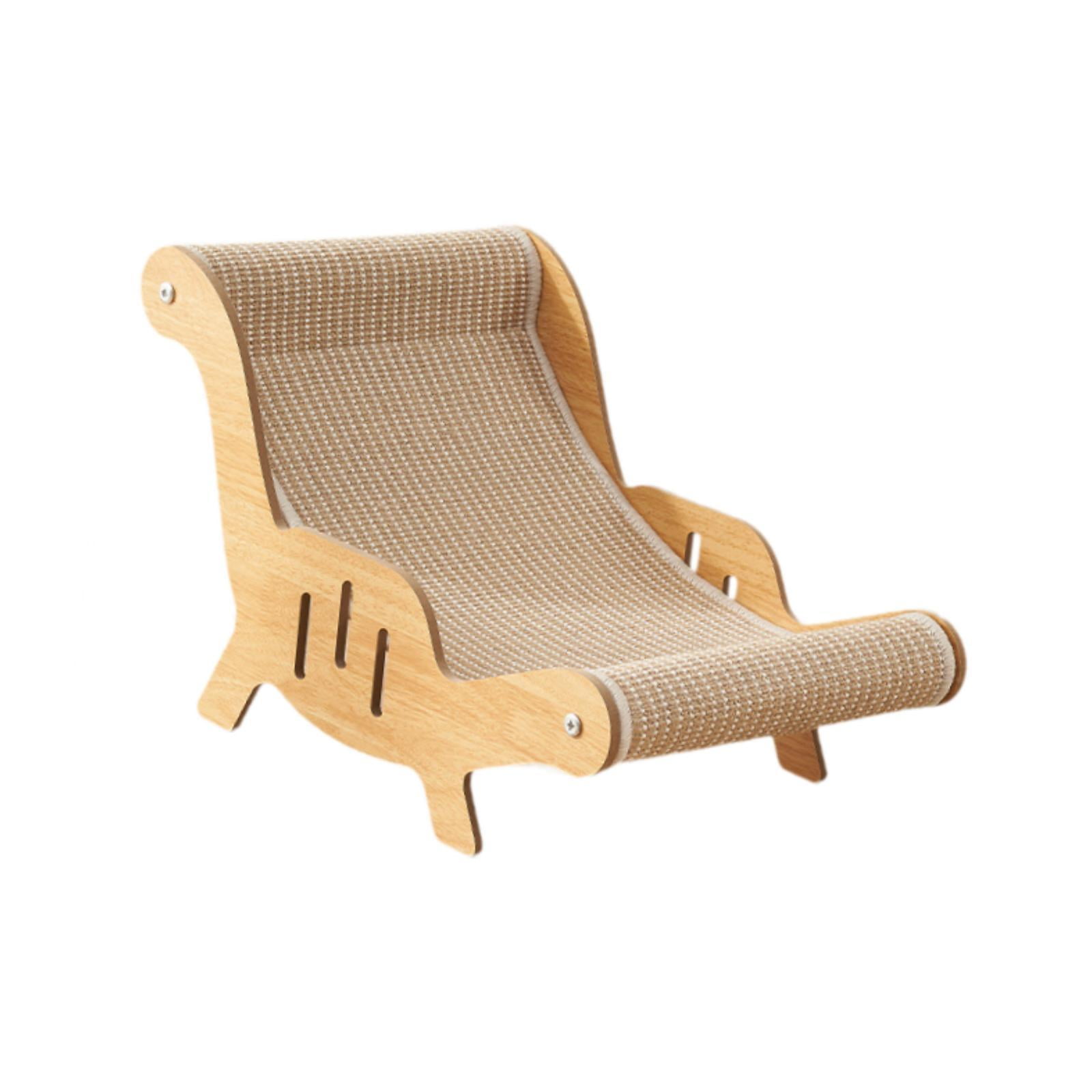 Ioensy - Sillón De Sisal Para Gatos, Rascador De Sisal, Cama Para Gatos, Para Cachorros, Perros, Animales Pequeños, 32 Cm X 53 Cm X 31 Cm