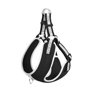 Ioensy - Perro Chaleco Arnés Reflectante Anti Escape Fácil Control Ajustable Para Kitty