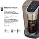 thumbnail image 3 of Cafetera Keurig K-Elite, cápsula K-Cup de una sola porción, color dorado cepillado, 3 of 9