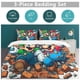 thumbnail image 5 of Super Mario 3-Piece Comforter Set for Bedroom Super Mario Bedding Set for Kids Adults Soft Microfiber Duvet Cover Set with Zipper Closure, 5 of 5