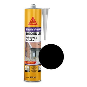 Sikaflex-11Fc Purform Adhesivo Sellante Multiuso 300Ml Negro Negro 5X22X5