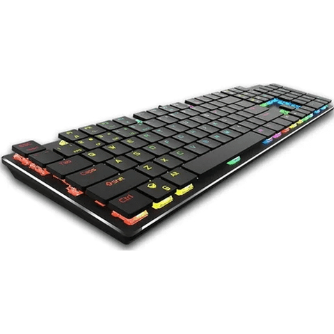 Genérico - Teclado Meetion Mk80 Mecánico Ultraligero Rgb Negro