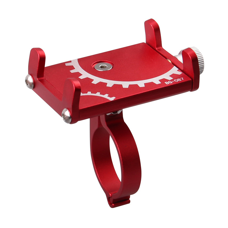 Frc - Soporte Celular Para Bicicleta Metálico Rojo
