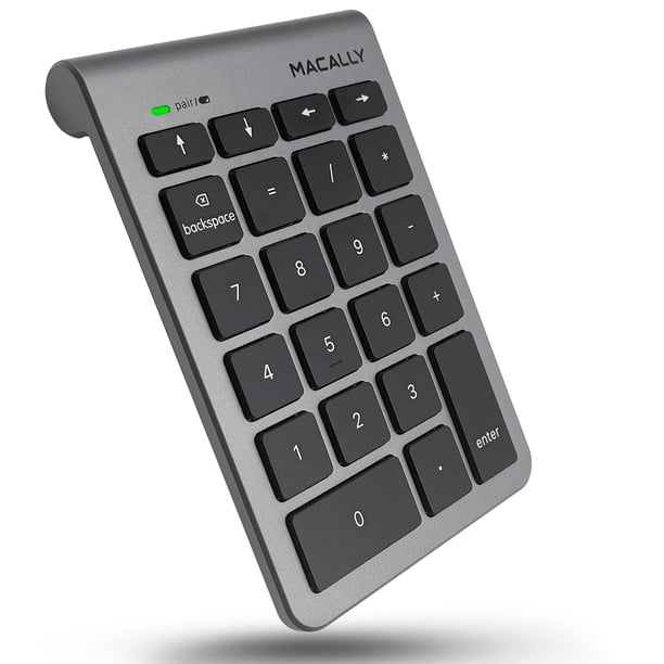 Teclado numérico inalámbrico Bluetooth Macally para ordenador portátil o de escritorio