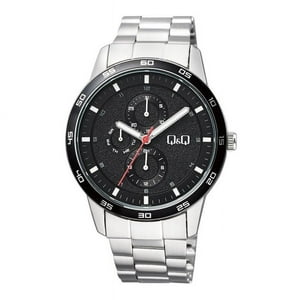Reloj Analogo Plateado Q&Q Aa38J202Y