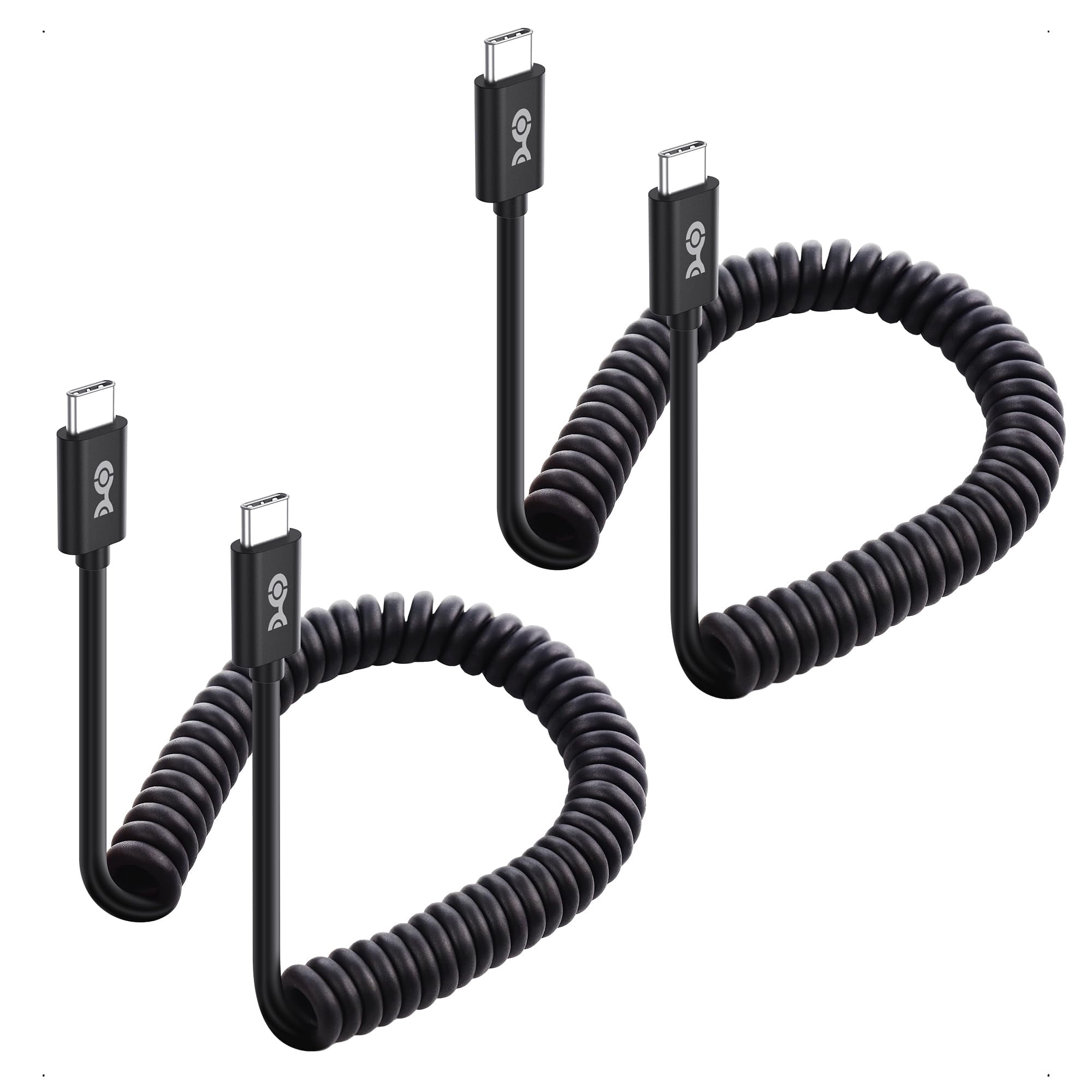 Cable De Carga Cable Matters: Usb C A Usb C En Espiral, 60 W