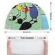 thumbnail image 2 of Peep y el gran mundo ancho Gorro de Natación de Licra, Gorro de Baño de Tela Cómoda, Gorro Elástico Antideslizante para Hombres, Mujeres y Niños, 2 of 6