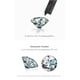 thumbnail image 2 of Collar S925 Plata Pura Inicial Diamante Lateral Con Caja De Regalo, 2 of 3
