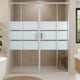 thumbnail image 5 of Mampara Ajustable De Ducha Style 160 180 Lineas Blancas (4 Hojas), 5 of 6