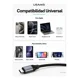 thumbnail image 2 of Cable Usb Tipo C A Usb C Trenzado Para iPhone 15 16 17 Para Samsung Xiaomi Rapida 240w Largo 1,2m Usams Sj727 Negro, 2 of 8