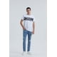 thumbnail image 4 of Jeans Hombre Skinny Roturas Azul, 4 of 5
