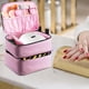 thumbnail image 3 of Bolsa para esmaltes de uñas | Organizador de uñas extraíble con asa, bolsa de viaje para accesorios de uñas para mujer, estuche para uñas, contenedores para uñas y pinceles, 3 of 7