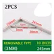 thumbnail image 2 of Soporte Escuadra Repisa Colgador 24.5 cm 1 par Inoxidable, 2 of 3