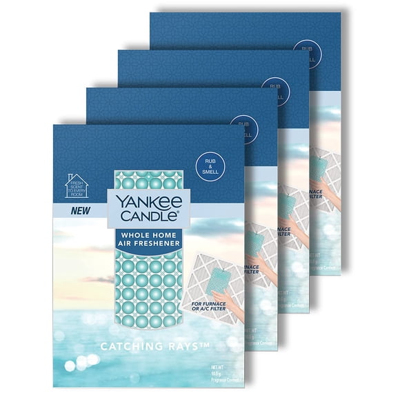 Ambientador Yankee Candle Catching Rays, paquete de 4