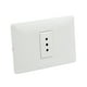 thumbnail image 1 of Enchufe Para Muro Simple 250V 10A, 1 of 2