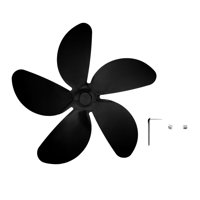 Magideal - Piezas Universales Para Ventilador De Estufa, Repuesto Alimentado Por Calor, Silencioso Y Eficiente, Accesorios Para Ventilador Cálido Para Chimenea,