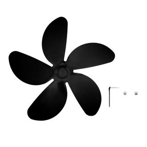 Magideal - Piezas Universales Para Ventilador De Estufa, Repuesto Alimentado Por Calor, Silencioso Y Eficiente, Accesorios Para Ventilador Cálido Para Chimenea,