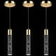 thumbnail image 1 of Lampara Colgante Esfos L113GD LED 6500K Dorada 3 Pack, 1 of 3