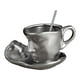 thumbnail image 2 of Taza De Café Con Platillo Y Cuchara, Taza De Cara Humana 3D Para Cocina Romántica Y Hogar, 2 of 3