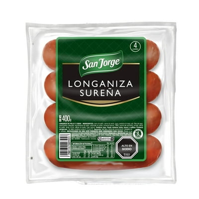 Longaniza Sureña 4 Un 400 G San Jorge