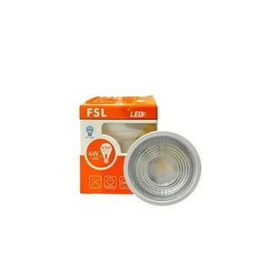 Pack X3 Ampolletas Led Gu10 6W- (Luz Fria) Fsl