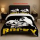 thumbnail image 1 of Rocky Classic Inspirational Movie Poster Print Bedding Set Soft and Comfortable for All Seasons Ideal for Home Bedrooms and Guest Rooms. Perfect Gift for Family, 1 of 1