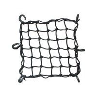 Magideal - Red De Carga Para Caja Superior De Motocicleta, Red Elástica Para Caja De Motocicleta, Bolsa De Almacenamiento Extensible Para Bicicleta Atv, Red De Negro