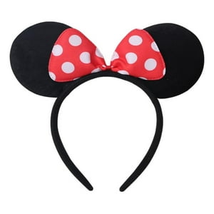 Genérico - Set 5 Cintillo Diadema Orejas Ratón Fiestas Disfraces Jhn