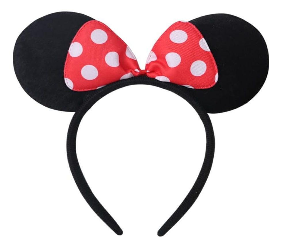 Genérico - Set 5 Cintillo Diadema Orejas Ratón Fiestas Disfraces Jhn