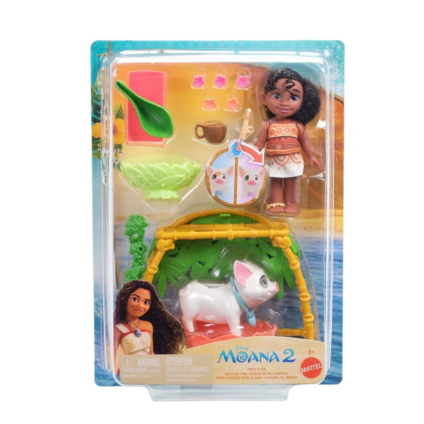 Muñeca Set De Juego Simea Y Pua Diversión A La Hora Del Baño - Moana 2