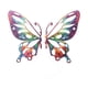 thumbnail image 4 of Estante De Esquina Con Diseño De Mariposas, Ideal Para Sala De Estar Y Dormitorio., 4 of 5